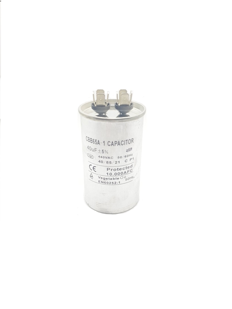 Конденсатор пусковой Кондиционера CBB65A-1 40uF ±5% AC 440 V 50/60Hz
