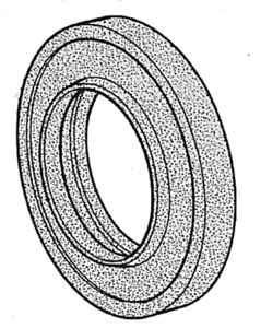 Сальник 40x65x10 GP ERIKS RST 05AG057 LERAN