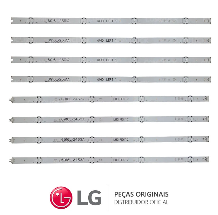 Комплект LED подсветки телевизора LG AGF80318001 ORIGINAL
