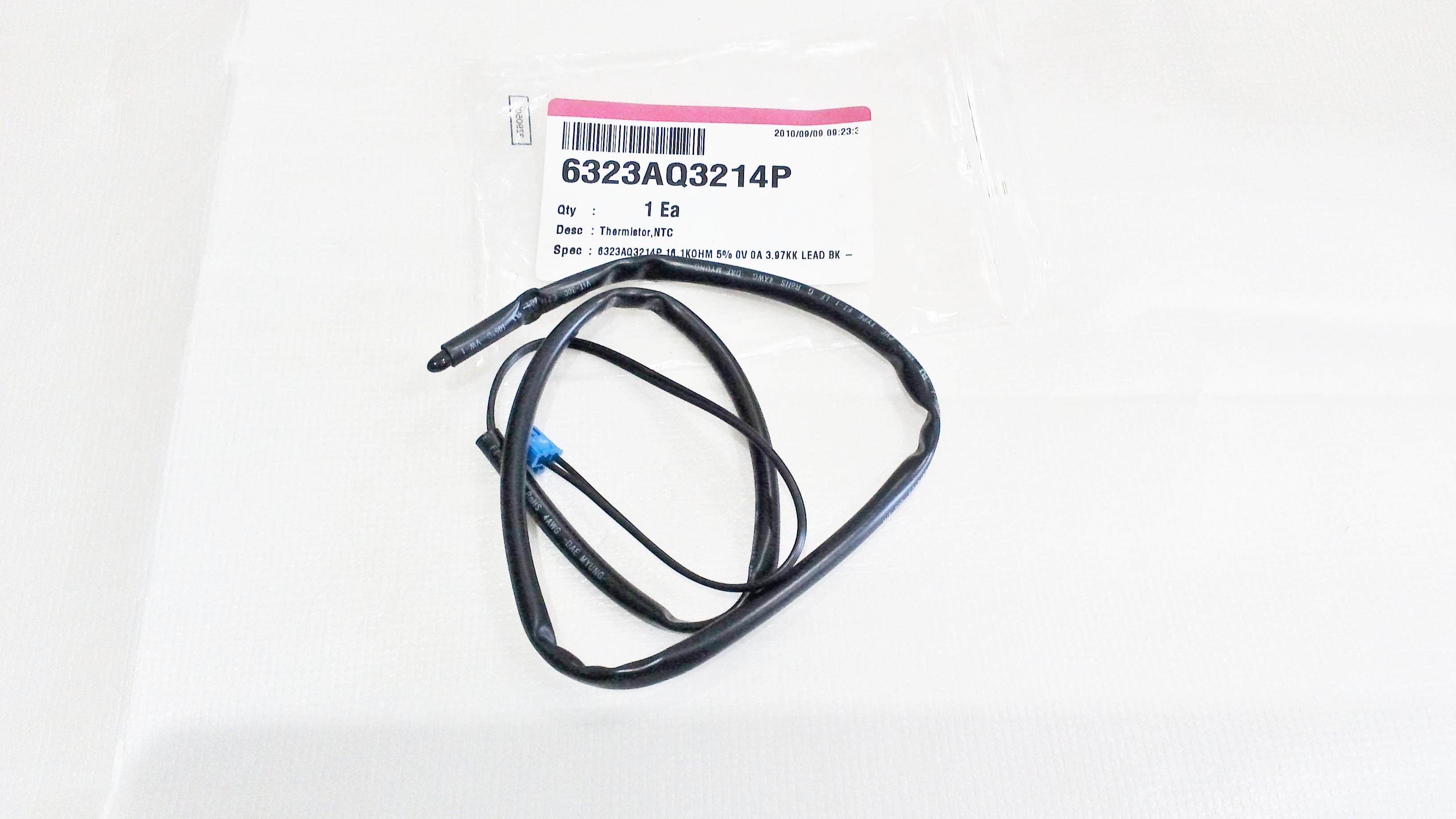 Датчик NTC Кондиционера LG 6323AQ3214P ( 16.1KOHM 5% - - 3.97KK LEAD BK - PT-HCC )