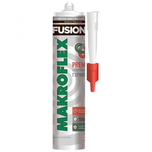 Герметик силиконовый <<MAKROFLEX Фьюжен>> белый ( 280 ml )
