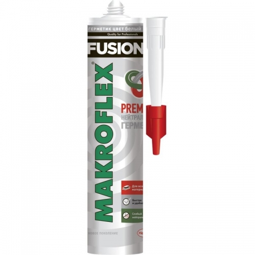 Герметик ( силикон ) <<MAKROFLEX Фьюжен>> прозрачный ( 0.280 ml )