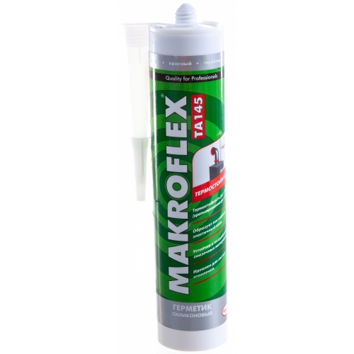Герметик силиконовый Теплостойкий <<MAKROFLEX ТА145>> красный ( 300 ml. ) 2647210